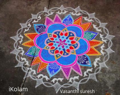 Rangoli: Margazhi Dew Drops Rangoli Contest - 2010