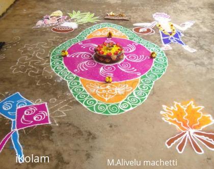 Rangoli: sankranti muggu