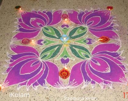 Rangoli: Diwali Rangoli -- 2009