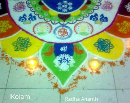 Rangoli: Deewali rangoli Contest 2009