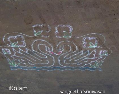 Rangoli: Margazhi Kolam