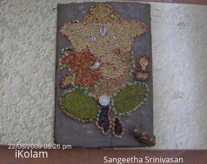 Rangoli: My Ganesha