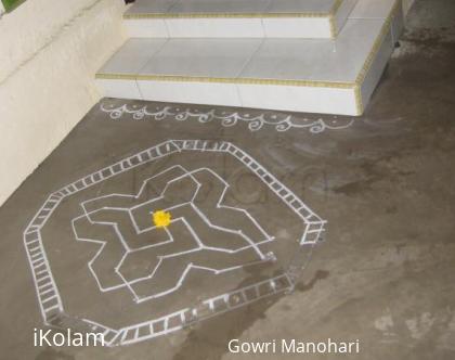 Rangoli: Chalk kolams 