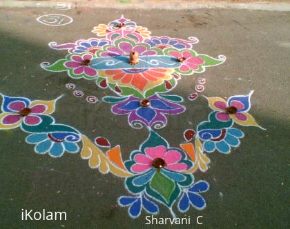 Rangoli:  Diwali Design (sharu)