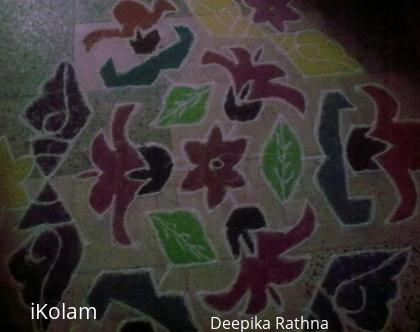 Rangoli: marghazhi kolam