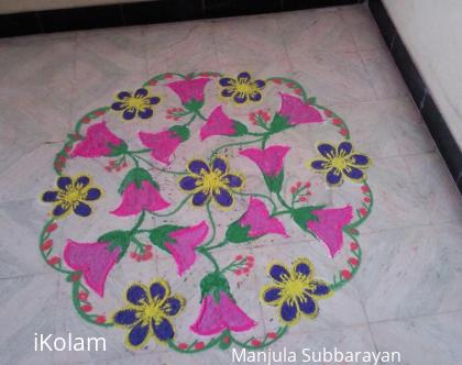 Rangoli: Margazhi Kolam