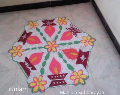 Rangoli: Margazhi Kolam