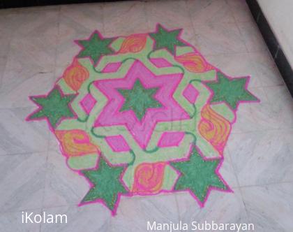 Rangoli: Margazhi Kolam