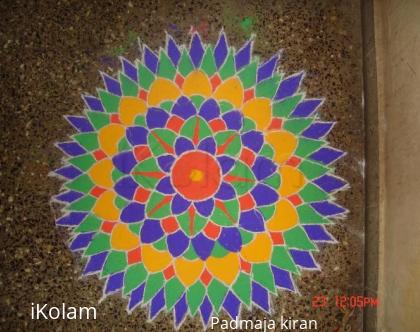 Rangoli: colourful petals