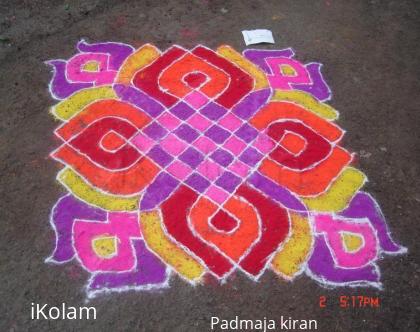 Rangoli: colourful