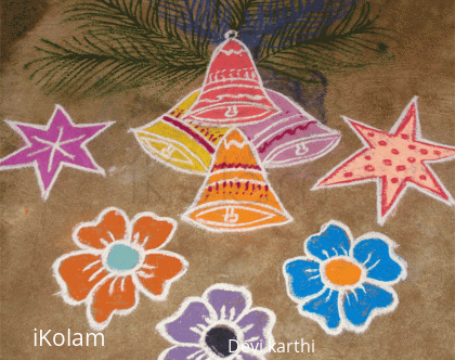 Rangoli: Christmas Rangoli