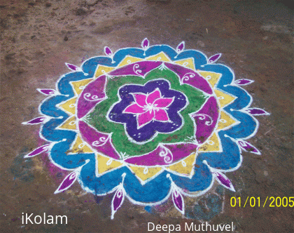 Rangoli: Pongal rangoli