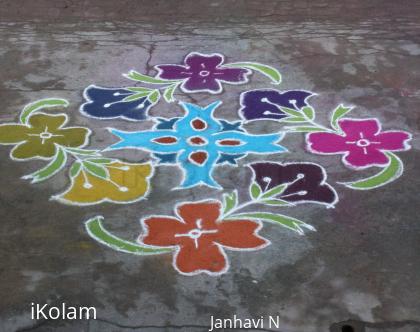 Rangoli: kolam