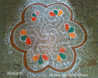 Rangoli: Margazhi Kolam