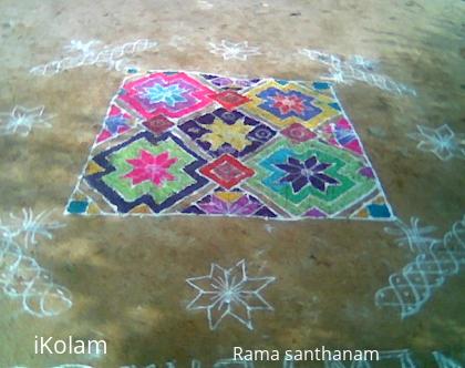 Rangoli: New year kolam