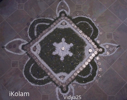 Rangoli: Rangoli with coins