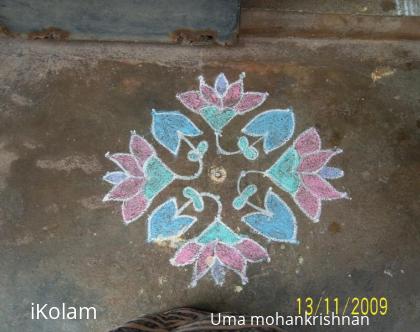 Rangoli: uma's kolam