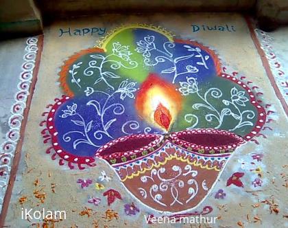 Rangoli: Diwali rangoli contest