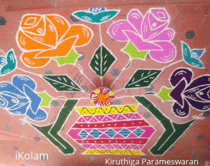 Rangoli: Pongal rangoli