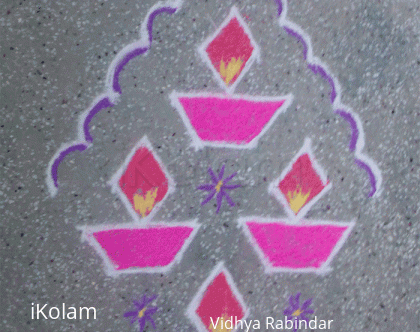 Rangoli: Deepam