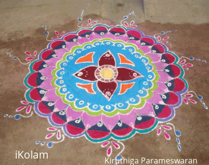 Rangoli: Pongal rangoli