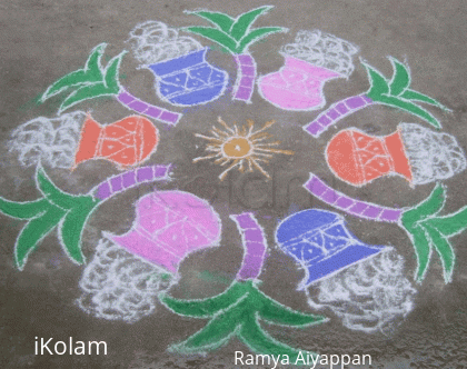 Rangoli: Pongal Kolam