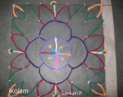 Rangoli: Apartment Kolangal