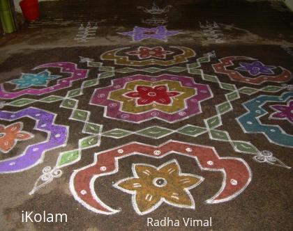 Rangoli: Flower Kolam