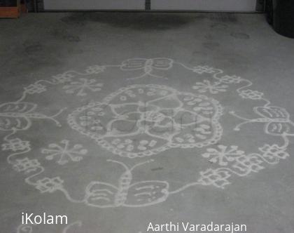 Rangoli: New Year's eve Kolam