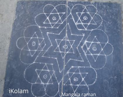 Rangoli: 21 dec 09 kolam