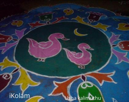 Rangoli:  PONGAL KOLAM