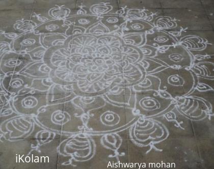 Rangoli: free hand rangoli