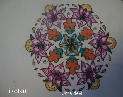 Rangoli: Dot kolam