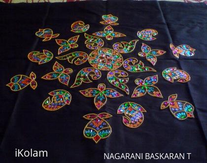 Rangoli: NEWLY INNOVATED "STAR COMPUTER KOLAM"