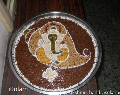 Rangoli: Navarathri 2010 - Sangu Pullaiyaar