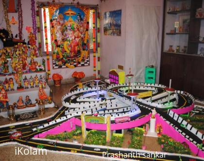 Rangoli: Golu: Kathibara flyover part II