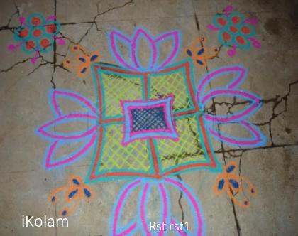 Rangoli: Net Design