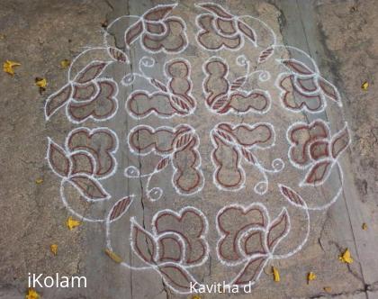 Rangoli: dotted rangoli