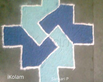 Rangoli: Swastik Kolam