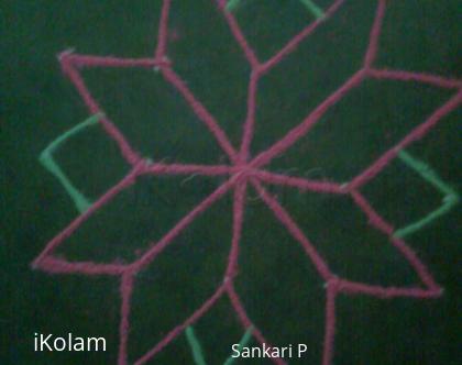 Rangoli: Thamarai Kolam