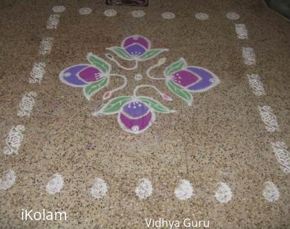 Rangoli: Egg Plant (Brinjal)