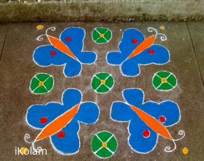 Rangoli: Butterflies