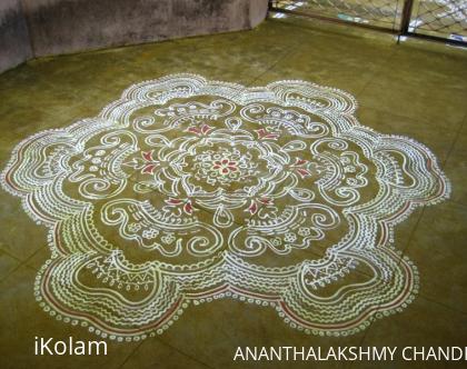 Rangoli: Makolam made for pongal