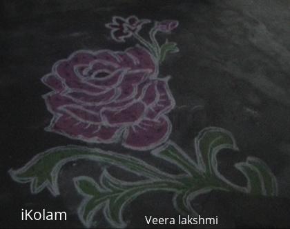 Rangoli: Pretty Rose