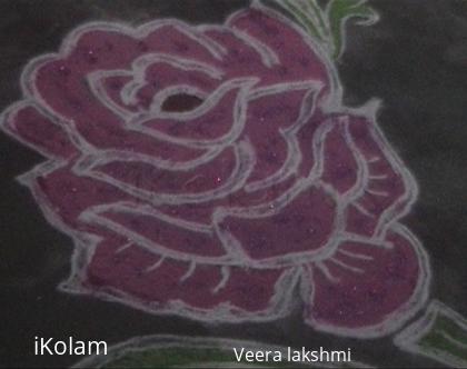 Rangoli: Rose