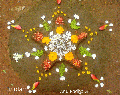 Rangoli: Onam rangoli