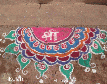 Rangoli: Free hand Rangoli