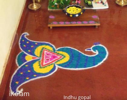 Rangoli: Navrathri rangoli4