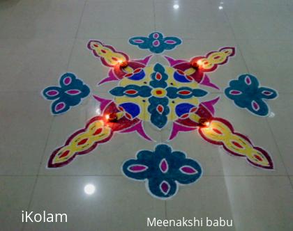 Rangoli: Deepavali rangoli