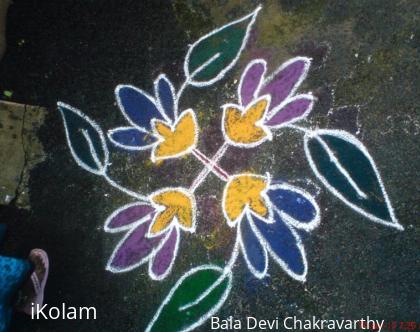 Rangoli: Kutties Kolam